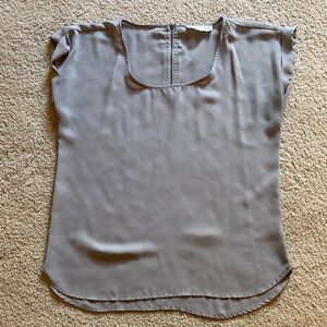 Pink Rose Women's Elegant Gray Blouse
